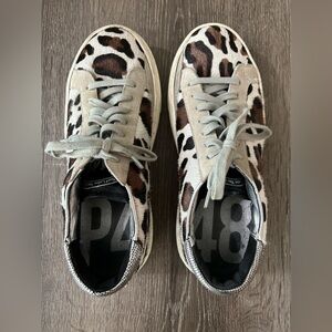 P448 Calf Hair Sneakers Size 6/EU 37